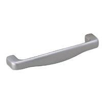 シロクマ HZー67 チェルシーハンドル120ミリ パールニッケル塗装 1セット(2パック)（直送品）