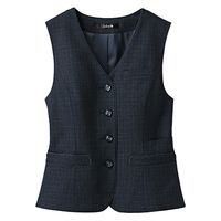 【お取り寄せ】ボンマックス タック切替え長袖ニット ブラック 21号 KK7502-16-21  ブラウス 長袖 カットソー リボン スカーフ 事務服 ユニフォーム ボンマックス タック切替え長袖ニット ブラック 21号 KK7502-16