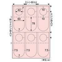 ラミラスター　ハンガー　桃 CPP104PS 2袋（直送品）