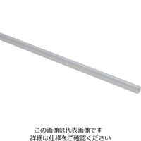 光 アクリル透明パイプ 11×7×1000mm HA-11 1本(1個) 112-3279（直送品）