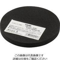 光 ポリエチレンスポンジ 100丸×10mm 黒 SR10-100 1個 854-8045（直送品）