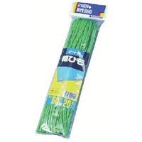 萩原工業 萩原 シート用組紐 60cm グリーン 20本入 SKUM160X20GN 1セット(4000本:20本×200袋)（直送品）