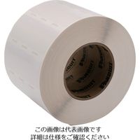 PANDUIT 熱転写プリンタ用セルフラミネートラベル 白 幅25.4mm×印字部縦12.7mm S100X150VA1Y（直送品）