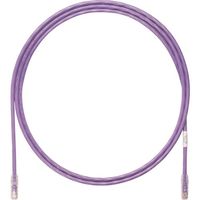 PANDUIT カテゴリ6A UTPパッチコード 24AWG単線 ケーブル径:φ6.4mm 9m 紫 UTP6AX9MVL（直送品）
