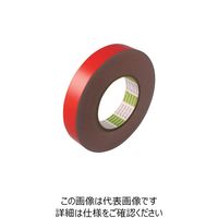 日東電工 日東エルマテ ラインテープEーA(BC) 0.16mm×25mm×50m 赤 E-A25R 1巻 220-6750（直送品）