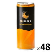 サイレントエナジー 28 BLACK サワーマンゴーキウイ 250ml 1セット（48缶）