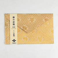 鳥居 ミニ封筒 金襴(きんらん)　白 FMN-30 1枚（直送品）