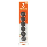 ベロス マグタッチ Φ20mm 黒 MSB-220(BK) 1セット(30個:6個×5パック)