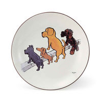 アイトー プレート 17cm 清潔な街キャンペーン 洋食器 レイモン・サヴィニャック 276974 1個（直送品）