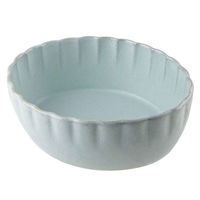 アイトー ボウル 14cm 輪花皿 花皿 花シリーズ 洋食器 陶器 日本製 みずはだ 347412 1個（直送品）