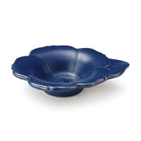 アイトー プレート 8cm 輪花皿 花皿 花シリーズ 洋食器 陶器 日本製 ぎんはく こいあい 347416 1個（直送品）