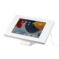 サンワサプライ iPad用スチール製スタンド付きケース（ホワイト） CR-LASTIP34W 1台（直送品）