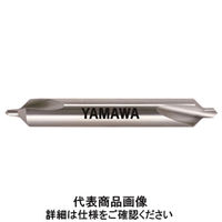 YMW A形90 ゚ 弱ねじれ溝 センタ穴ドリルCDーQ 2.5 X 90 ゚X 7.7 CD-Q 2.5X90 1セット(5本)（直送品）
