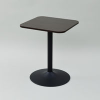 YAMAZEN カフェテーブル 角型 MFD-5555R(CCB/SBK) 1台（直送品）