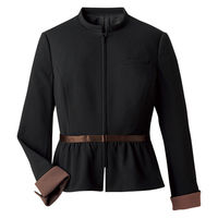 ハネクトーン早川 ジャケット ブラック 5号 9192-8 1着（直送品）