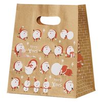 【クリスマス】パックタケヤマ イーグリップ豆サンタ xzt50089 1袋（50枚入）