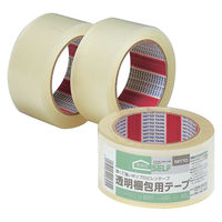透明梱包用テープ No.3303 0.07mm厚 幅50mm×長さ50m J6030 ニトムズ 1セット（5巻入）