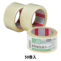 透明梱包用テープ No.3303 0.07mm厚 幅50mm×長さ50m J6030 ニトムズ 1箱（50巻入）