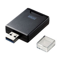 サンワサプライ UHS-II対応SDカードリーダー（USB Aコネクタ） ADR-3SD4BK 1個