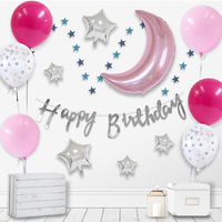 ハンズプロ　ムーンスター　バルーンデコキット　ピンク　1セット（直送品）