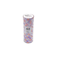 mt マスキングテープ 8P（8巻セット） 高輝度 重なる幾何学 幅15mm×7m巻 MT08D544 1個 カモ井加工紙（直送品）