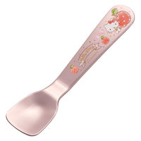スケーター スプーン 12cm アイスクリームスプーン ハローキティ ハピネスガール アルミ製 395970 1個（直送品）