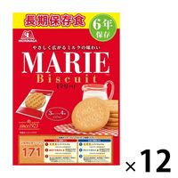 【非常食】森永製菓 長期保存食マリー MARIE ビスケット 61261 6年保存 1箱（12袋）
