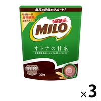 ネスレ日本 ネスレ ミロ オトナの甘さ 1セット（200g×3袋）