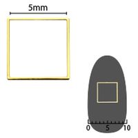 SHAREYDVA ソフト スクエア ５．５ｍｍ ゴールド 細 1個（直送品）