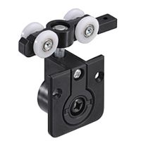 アトムリビンテック AFDー2800ーK 黒 245910 1セット(2ヶ)（直送品）