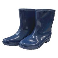 ヤマショウ 婦人PVC長靴 ネイビー 24.5cm YPB-002NV 1足（直送品）