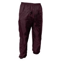 ヤマショウ 動きやすい軽量撥水パンツL　ワインレッド YRC-002WINL 1セット(10着入)（直送品）