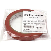 mt　Large Core 幅15mm×長さ30ｍ 朱赤 しゅあか マスキングテープ MT01L029 5個 カモ井加工紙（直送品）