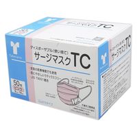 竹虎 サージマスクTC（ピンク）0761101セット(500枚：50枚入×10箱)（取寄品）