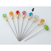 トーダイ カトラリー UK ダイアモンドヘッド マティーニピック・ブルー 10本(1×10) 03400955 1ケース(10本入)（直送品）