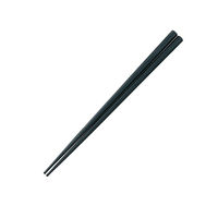 トーダイ 洋食卓上用品 ダブルエンボス 食事箸 23cm 黒 PM-324 1個 05200324（直送品）