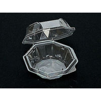 福助工業 菓子容器 華詩パック WK-11E 1200枚(50×24) 0521817 1ケース(1200枚入(50枚×24袋))（直送品）