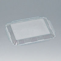 福助工業 弁当容器 憩い RP-3F 低蓋 内嵌合 600枚(50×12) 0544027 1ケース(600枚入(50枚×12袋))（直送品）