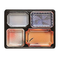 福助工業 仕出弁当 YN-330B うつわ(中仕切) 100枚(20×5) 0546127 1ケース(100枚入(20枚×5袋))（直送品）