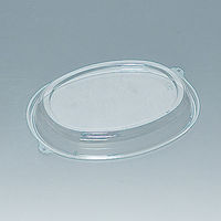 福助工業 惣菜容器 FKプレート24-18UF 600枚(50×12) 0558109 1ケース(600枚入(50枚×12袋))（直送品）