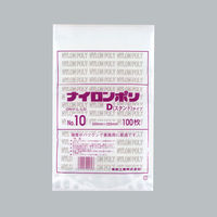 ナイロンポリ Dタイプ No.4 (12-22) 2000枚(100×20) 392874 1