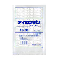 福助工業 真空袋　ナイロンポリ バリアTLタイプ 13-20　3600枚(100×36) 0706132（直送品）