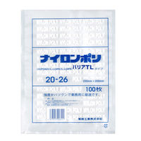 福助工業 真空袋　ナイロンポリ バリアTLタイプ 20-26　1800枚(100×18) 0706329（直送品）