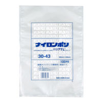 福助工業 真空袋　ナイロンポリ バリアTLタイプ 30-43　600枚(100×6) 0706507（直送品）