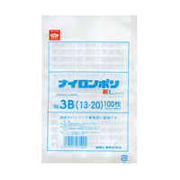 福助工業 真空袋　ナイロンポリ 新Lタイプ No.3B (13-20)　4000枚(100×40) 0707554（直送品）