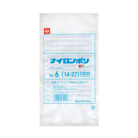 福助工業 真空袋　ナイロンポリ 新Lタイプ No.6 (14-27)　3000枚(100×30) 0707627（直送品）