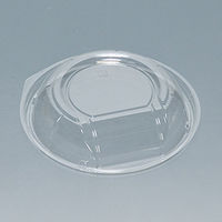 福助工業 どんぶり容器 盛飯160UF 内嵌合 蓋 900枚(50×18) 0747017 1ケース(900枚入(50枚×18袋))（直送品）