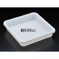 スミ 惣菜容器　エスコン 折500 白　900枚(100×9) 20A5101（直送品）