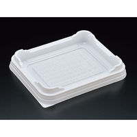 スミ 菓子容器 エスコン LN-60 W 1200枚(100×12) 2N60101 1ケース(1200枚入(100枚×12袋))（直送品）