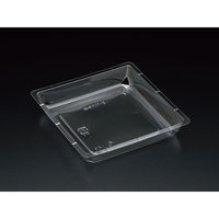 スミ 惣菜容器　エスコン Z105中皿 透明　1500枚(50×30) 2Z10310（直送品）